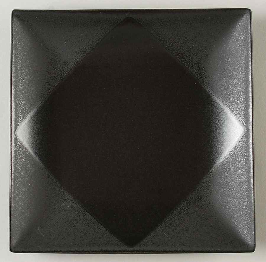 Origami Black Salad Plate by Mikasa-1