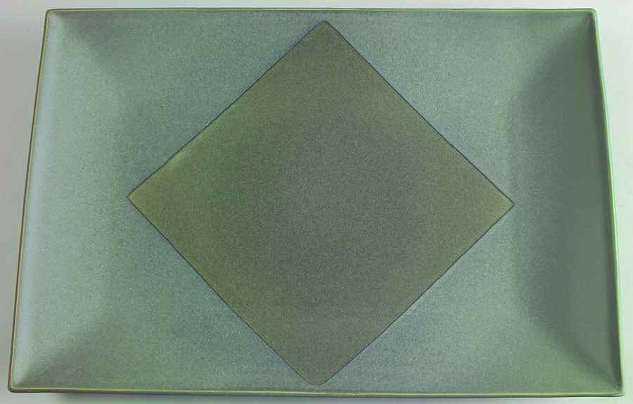 Origami Sage 16" Rectangular Serving Platter by Mikasa-1