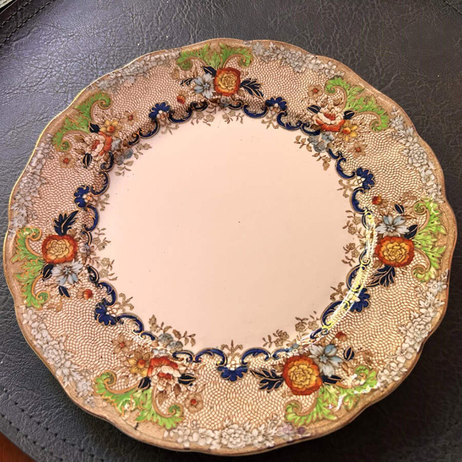 Gem (Multicolor) Dinner Plate by John Maddock & Sons-1