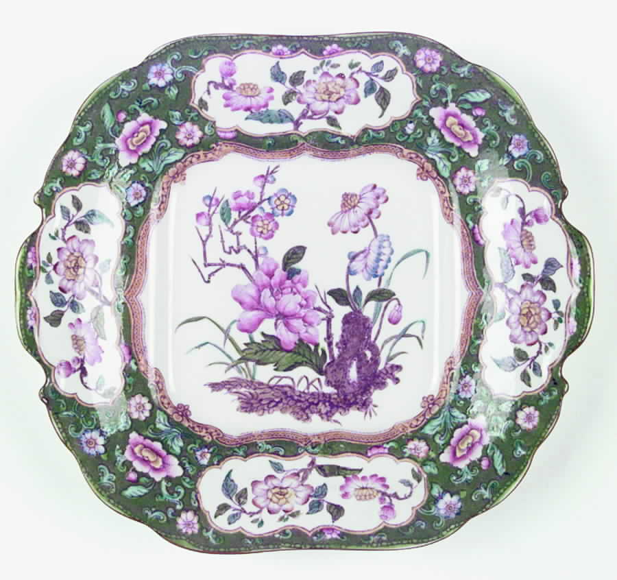 B794 Handled Cake Plate by Minton-1