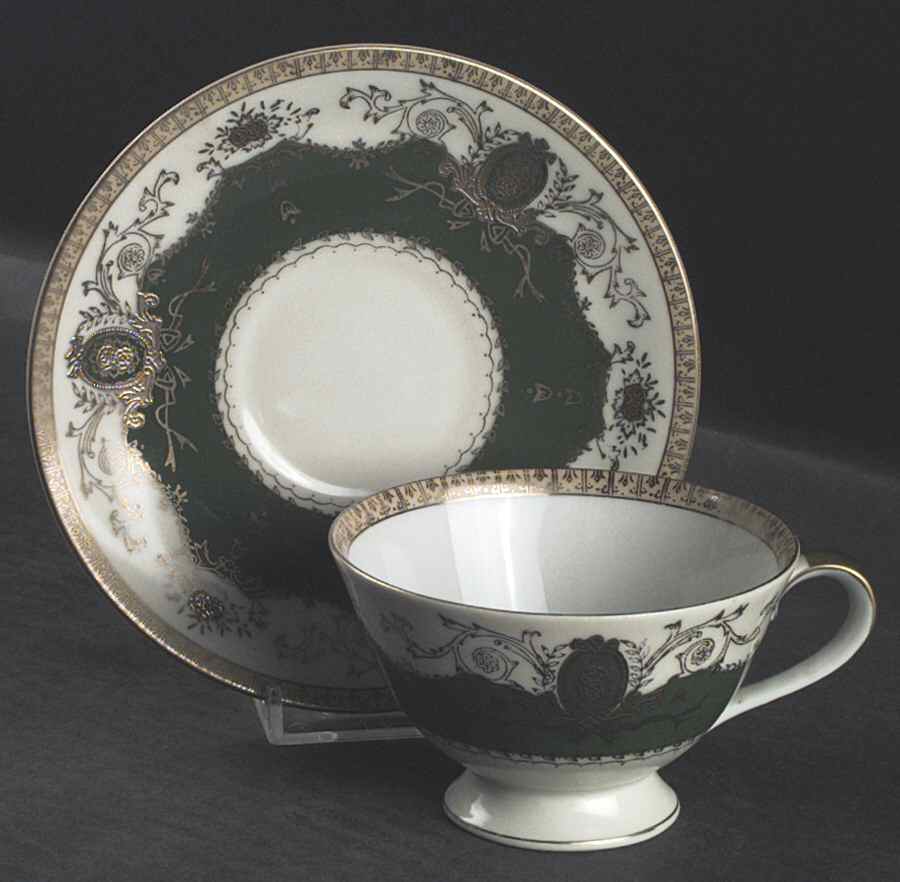 MEI733 Flat Cup & Saucer Set by Meito-1