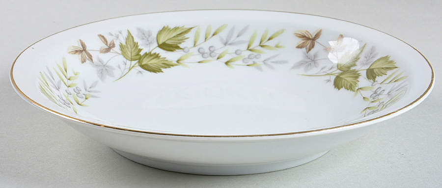 Fresh Leaf Coupe Soup Bowl by Meito-1