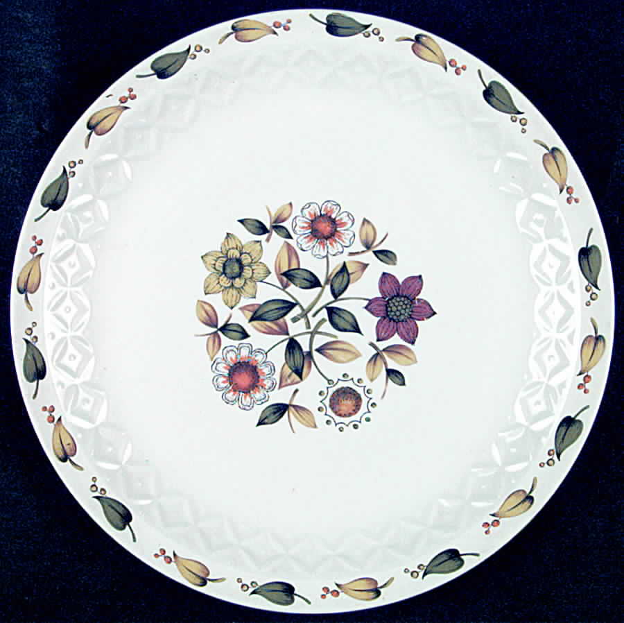 Meadow Sweet Dinner Plate by Alfred Meakin-1