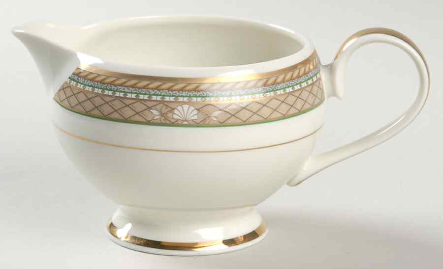 Isle Taupe Creamer by Mikasa-1