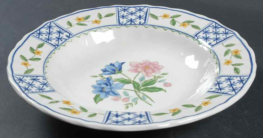 Villa Provencale Large Rim Soup Bowl by Mikasa-1