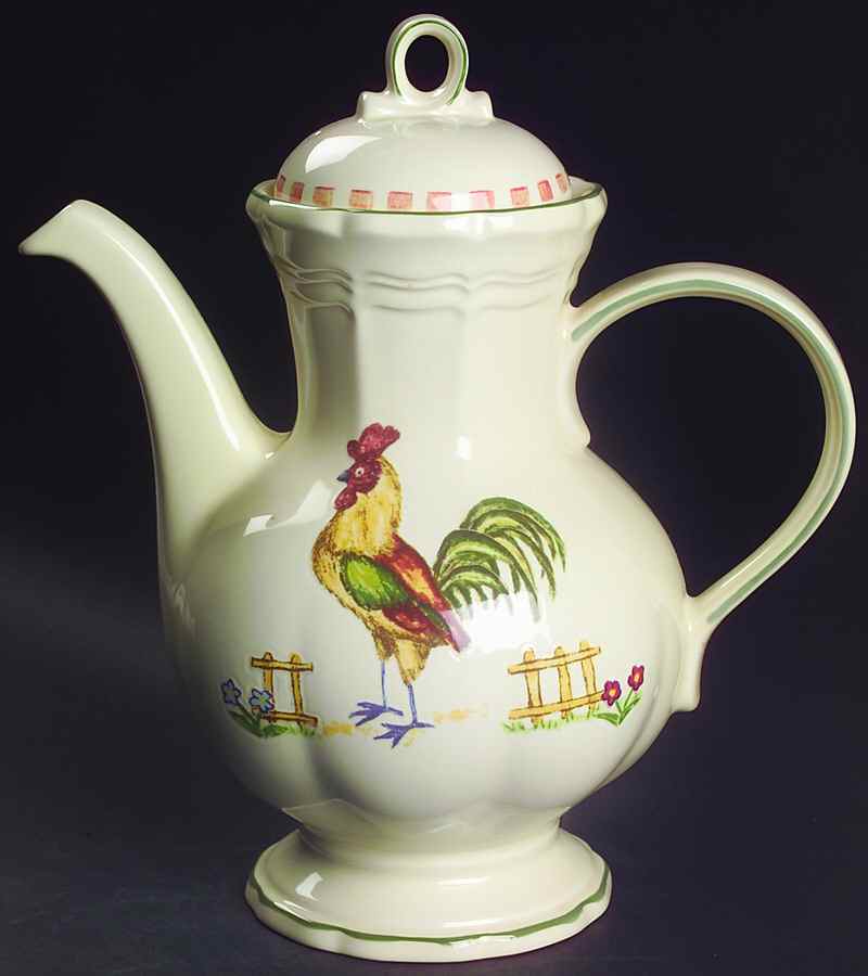 Bon Jour Coffee Pot & Lid by Mikasa-1