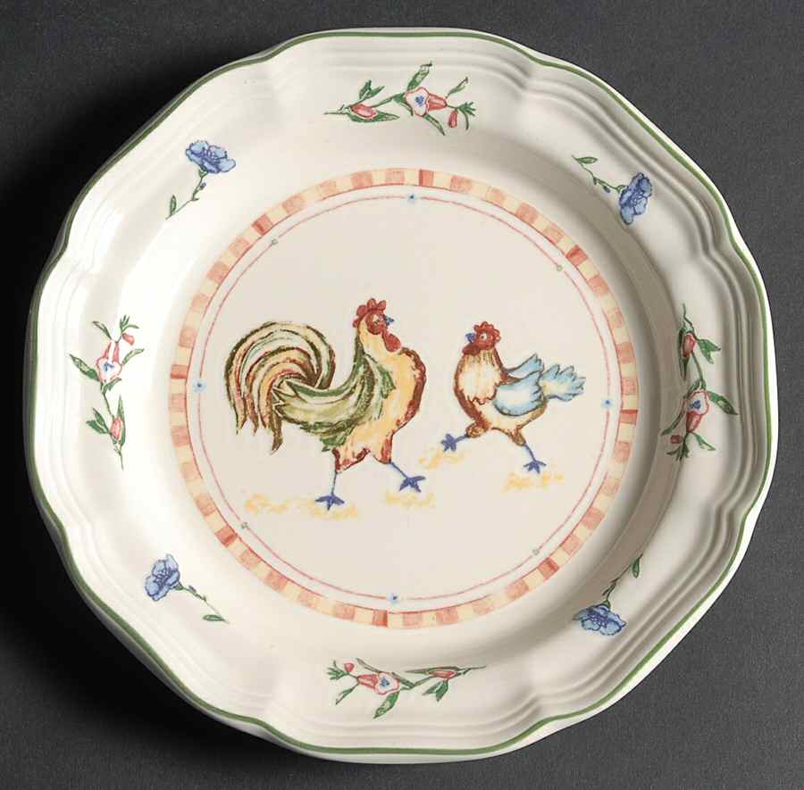 Bon Jour Salad Plate by Mikasa-1