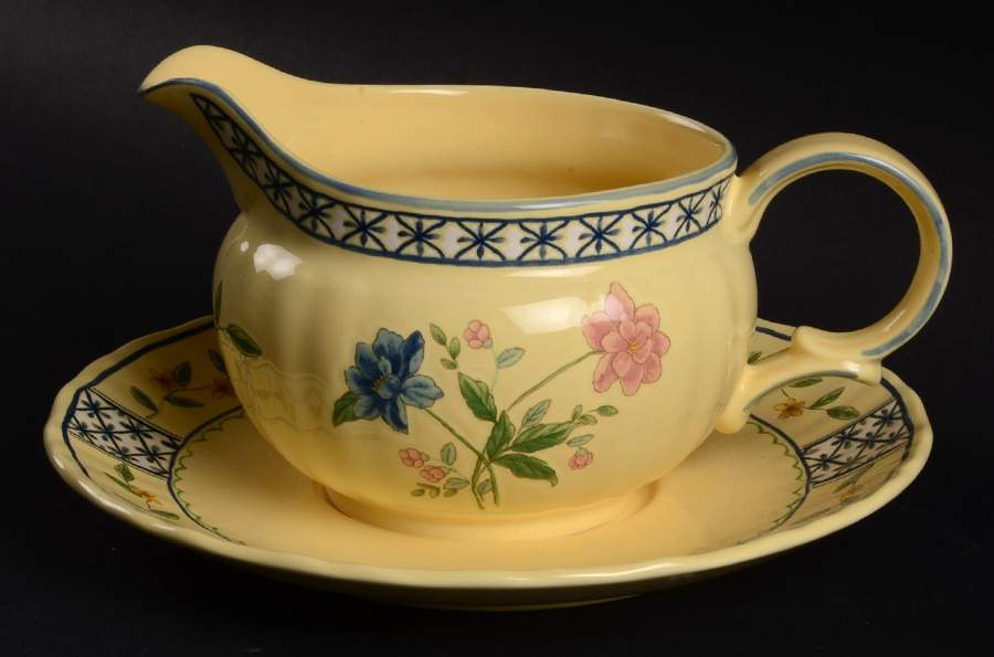 Le Jardin Gravy Boat & Underplate by Mikasa-1