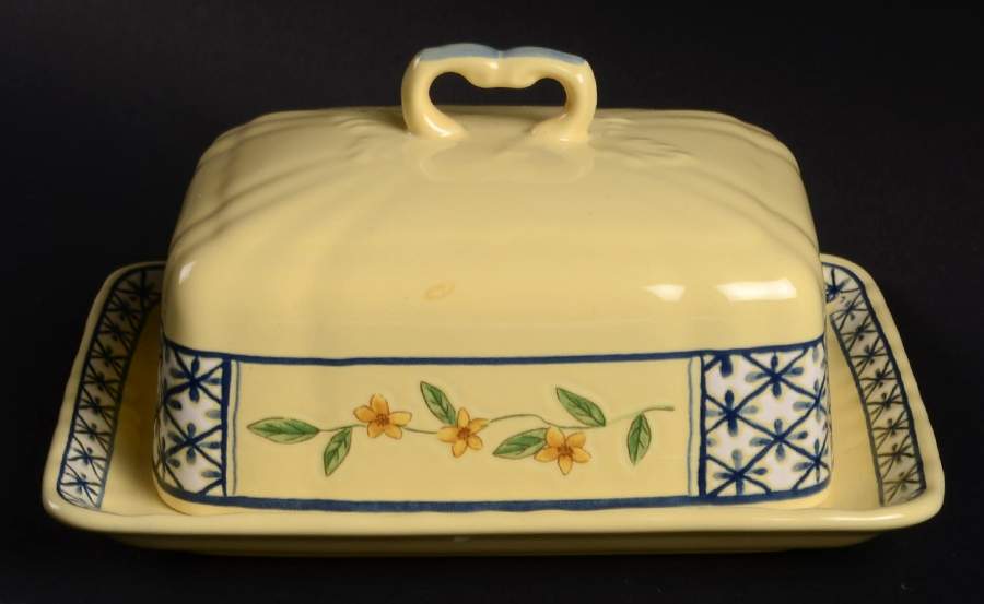 Le Jardin Rectangular Covered Butter by Mikasa-1