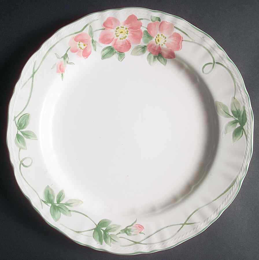Rambling Rose 12" Chop Plate (Round Platter) by Mikasa-1