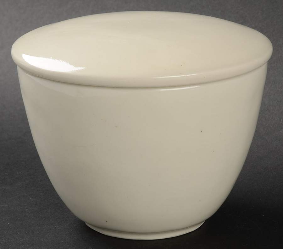 Stone Mountain Ivory Sugar Bowl & Lid by Mikasa-1
