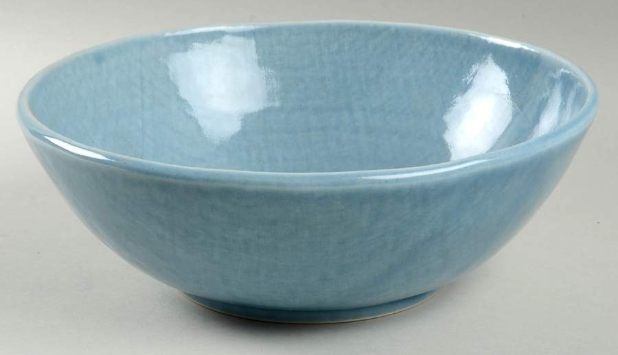 Stone Mountain Blue 9" Round Vegetable Bowl by Mikasa-1