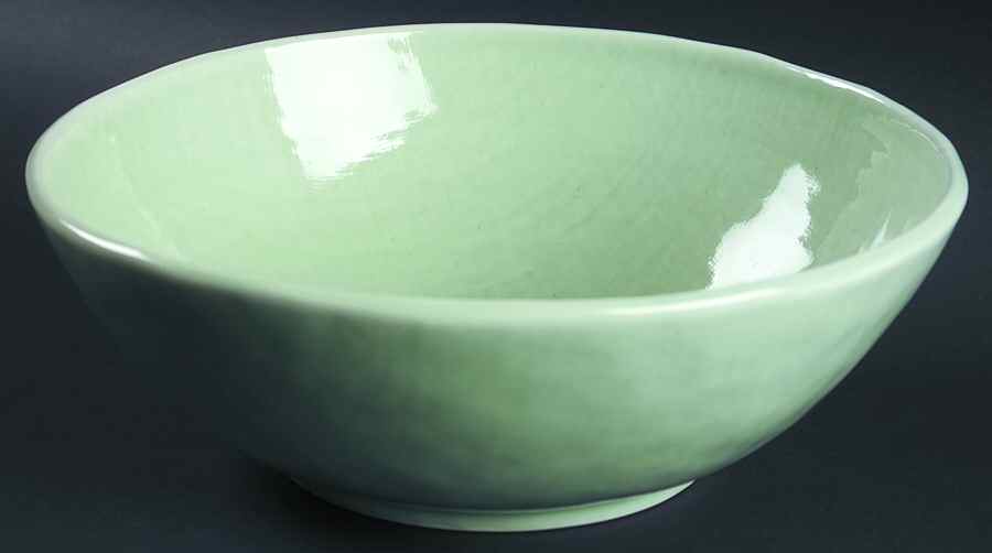 Stone Mountain Green 9" Round Vegetable Bowl by Mikasa-1
