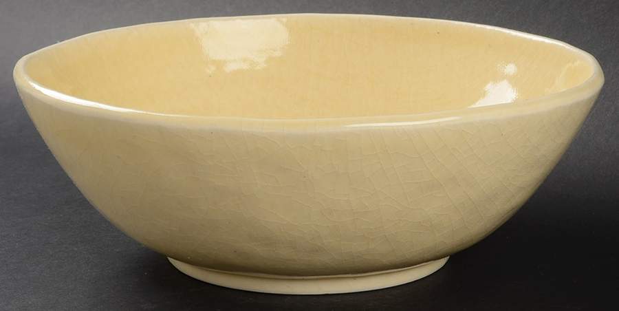 Stone Mountain Yellow 9" Round Vegetable Bowl by Mikasa-1