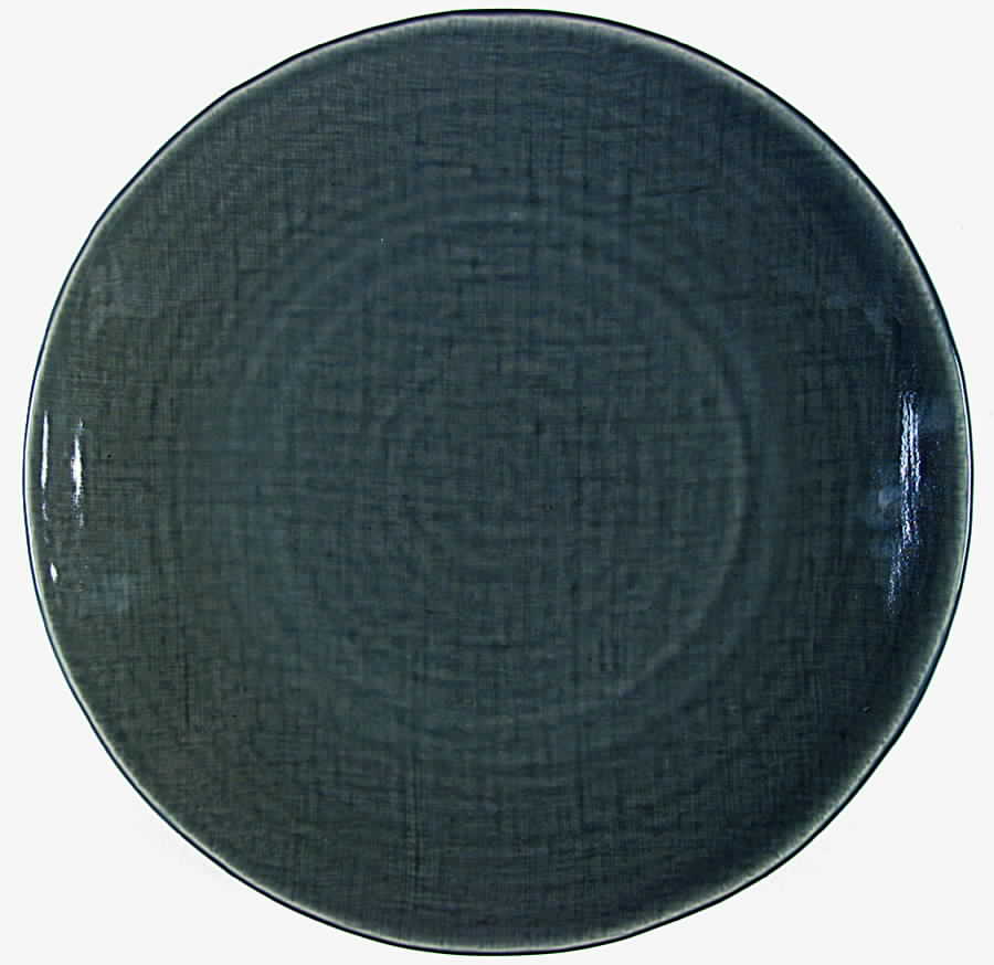 Stone Mountain Gray 12" Chop Plate (Round Platter) by Mikasa-1