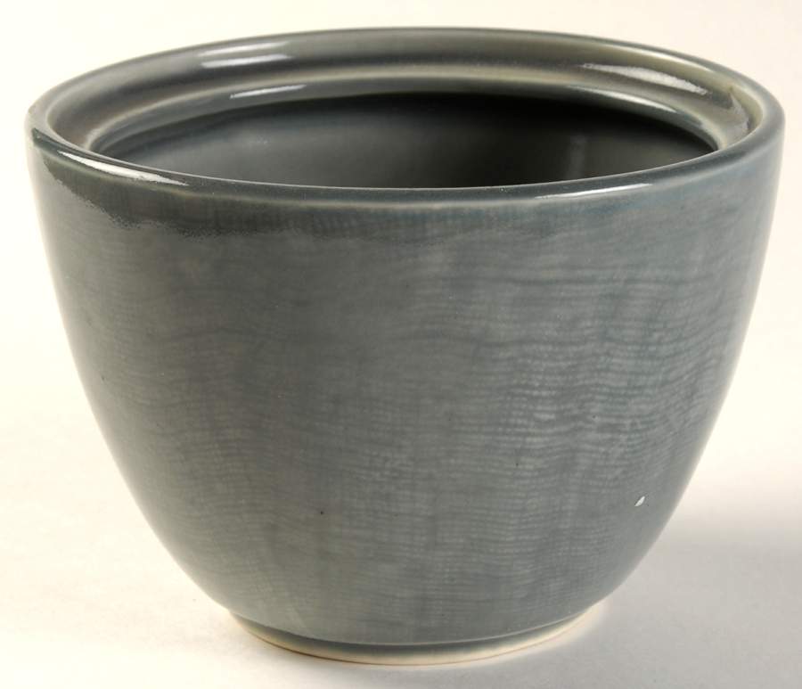 Stone Mountain Gray Sugar Bowl No Lid by Mikasa-1