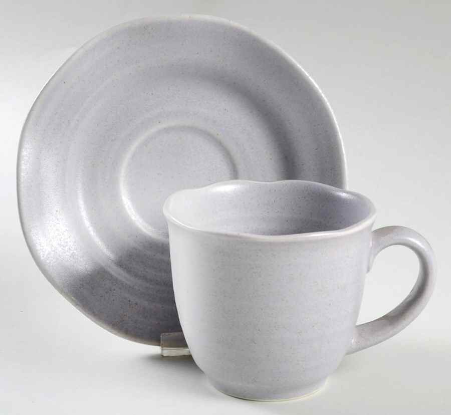 Purple Haze Flat Cup & Saucer Set by Mikasa-1