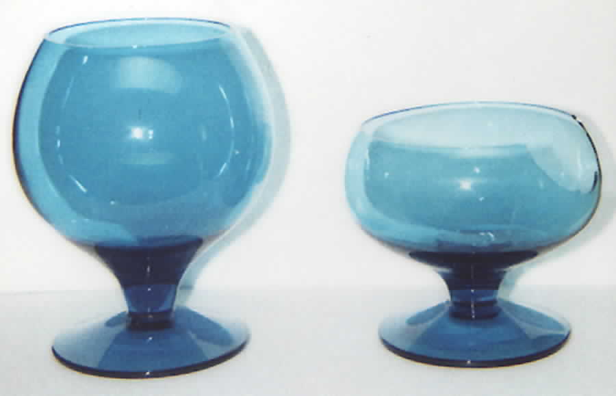 Montego Blue Water Goblet by Morgantown-1