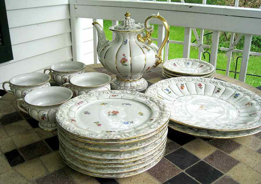 MSS73 Salad Plate by Meissen (Germany)-1
