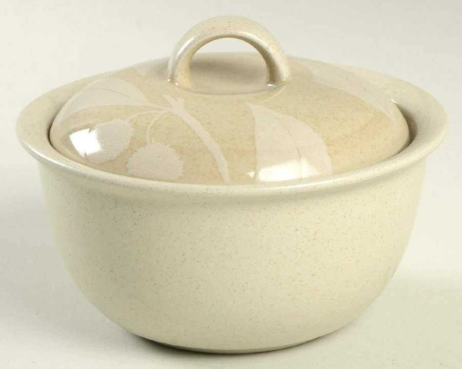 Woodsong Sugar Bowl & Lid by Mikasa-1