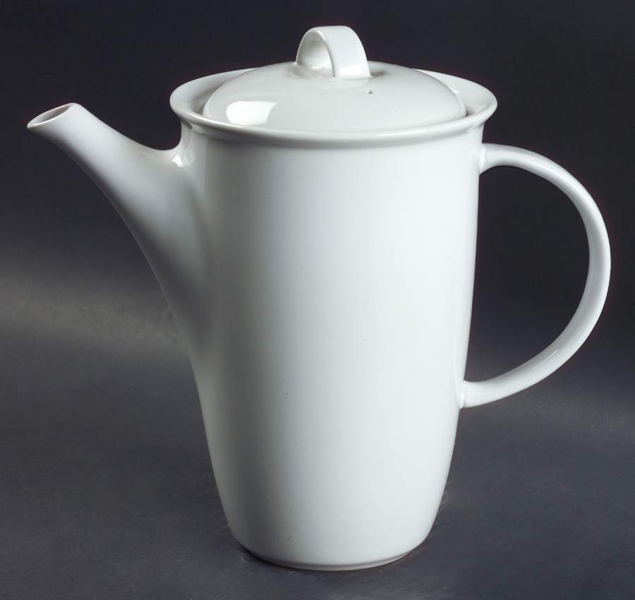 White Cliff Coffee Pot & Lid by Mikasa-1