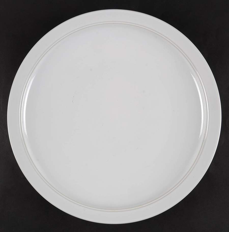 White Cliff 12" Chop Plate (Round Platter) by Mikasa-1