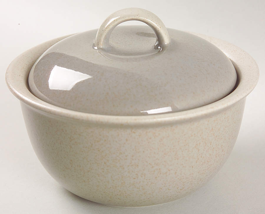 Newport Mist Sugar Bowl & Lid by Mikasa-1