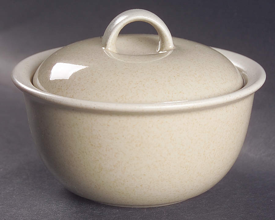 Sand Piper Sugar Bowl & Lid by Mikasa-1