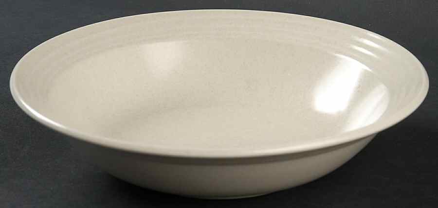 Linen Rim Soup Bowl by Mikasa-1