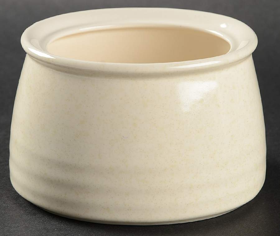 Linen Sugar Bowl No Lid by Mikasa-1