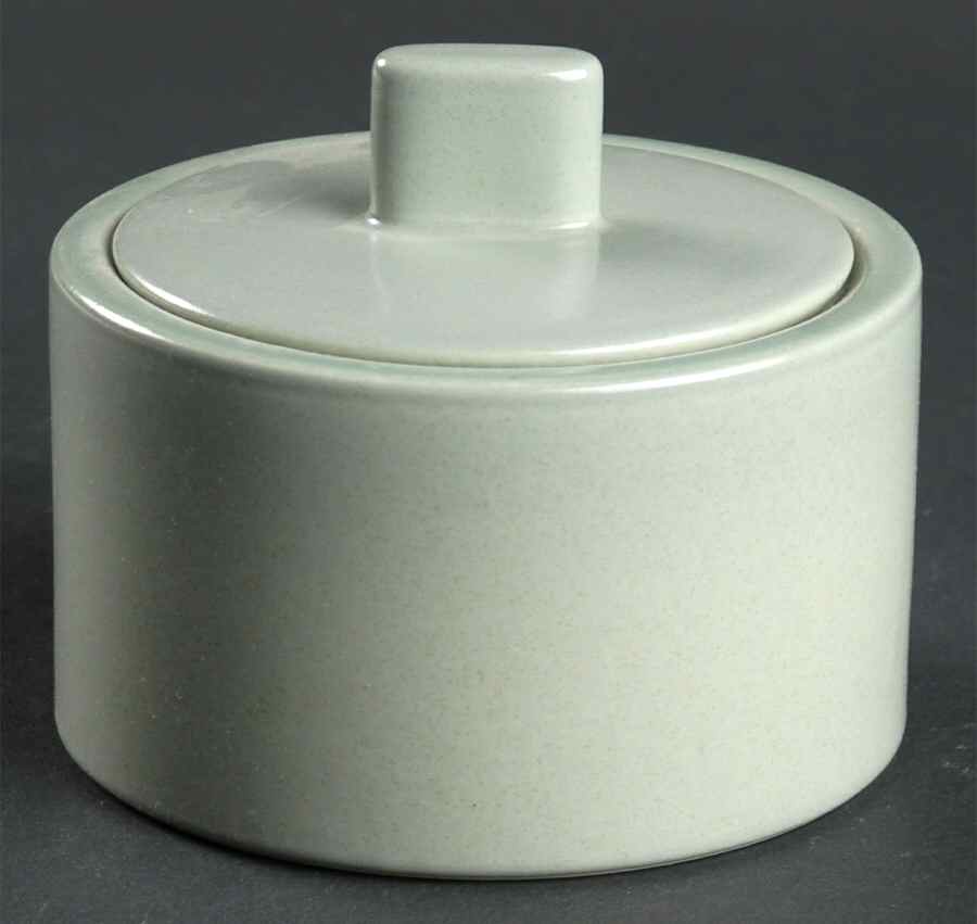 Spanish Olive Sugar Bowl & Lid by Mikasa-1