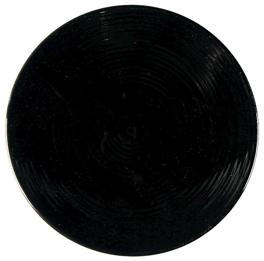 Corduroy Black Salad Plate by Mikasa-1
