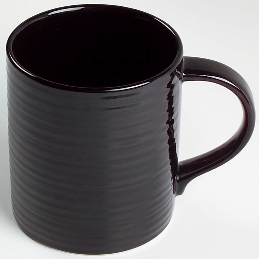 Corduroy Black Mug by Mikasa-1