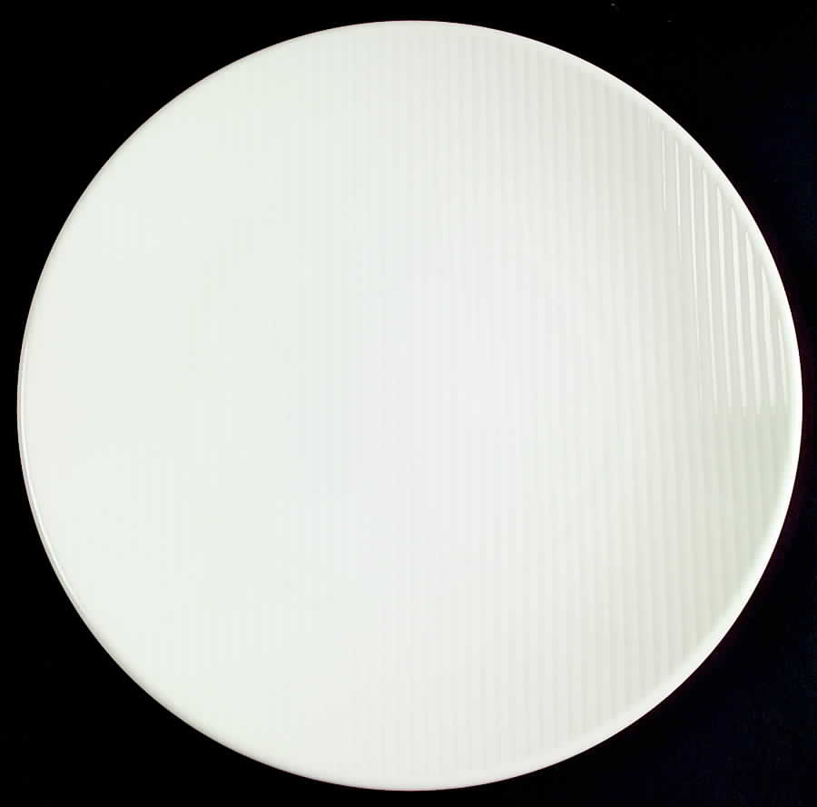 Corduroy White 12" Chop Plate (Round Platter) by Mikasa-1