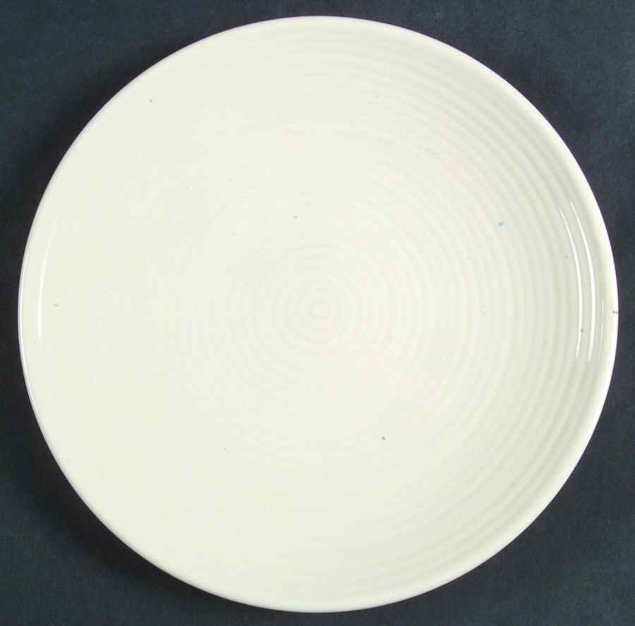 Corduroy White Salad Plate by Mikasa-1