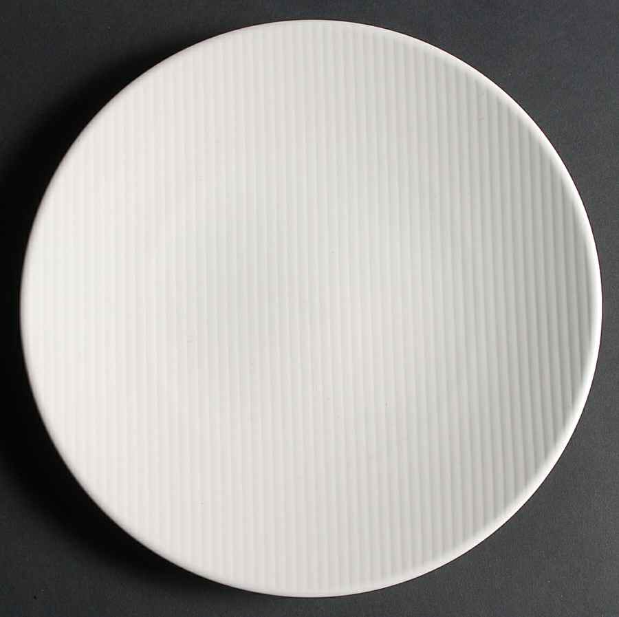 Corduroy White Dinner Plate by Mikasa-1