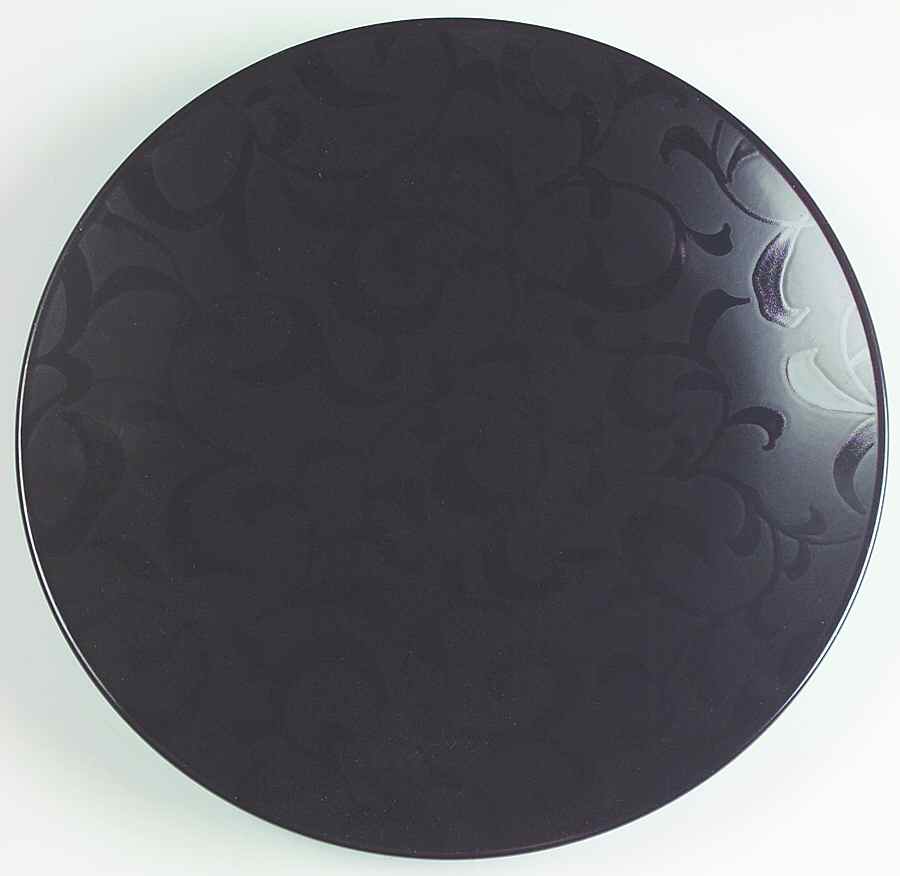 Ebony Silk Dinner Plate by Mikasa-1