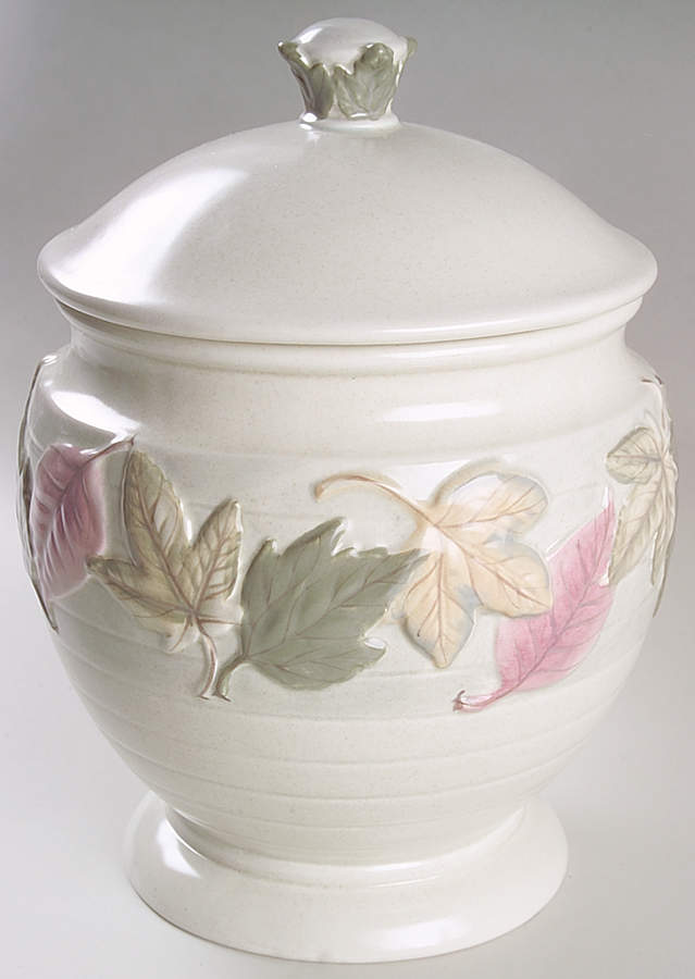 Woodland Cookie Jar & Lid by Mikasa-1