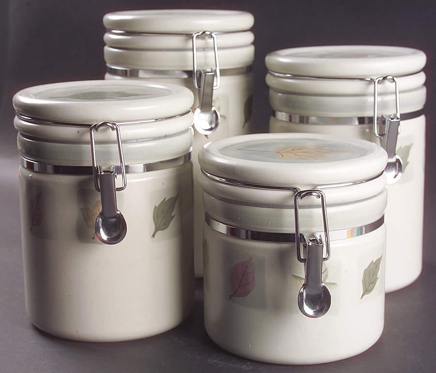 Woodland (4 Piece) Canister Set (Box Set) by Mikasa-1