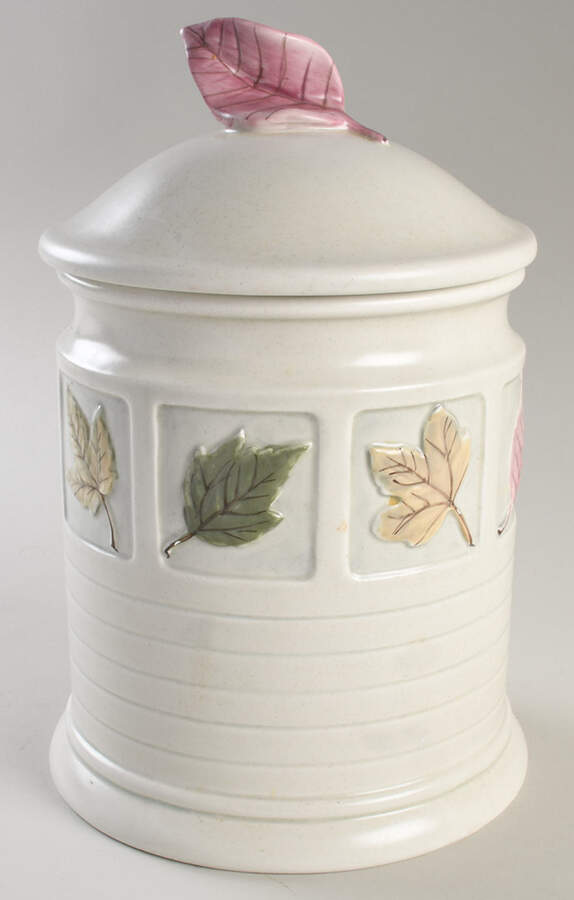 Woodland Extra Large Canister & Lid by Mikasa-1