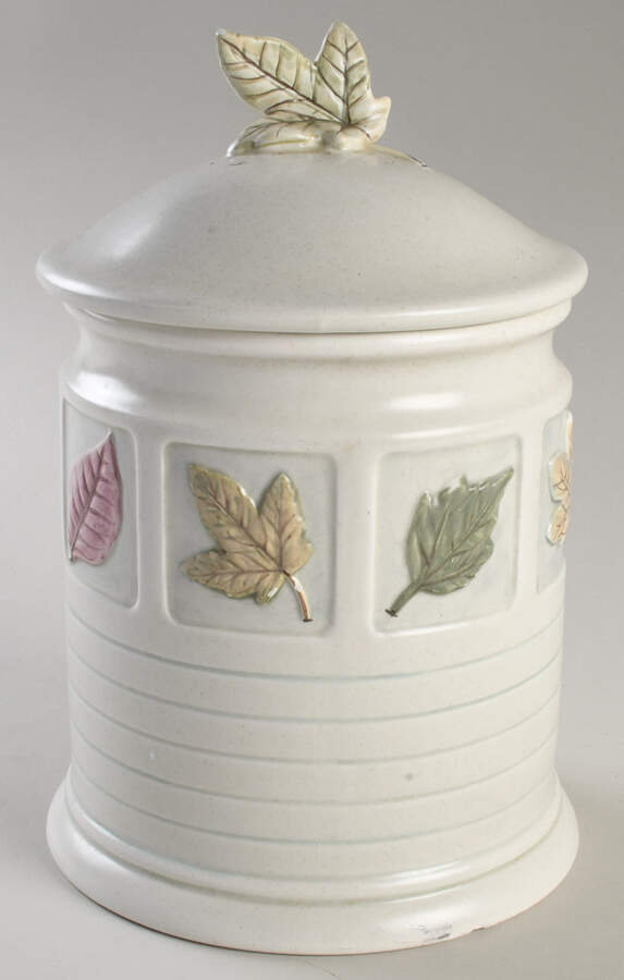 Woodland Large Canister & Lid by Mikasa-1