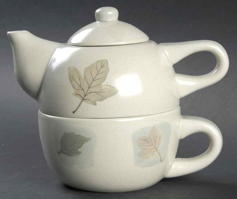 Woodland Individual Teapot & Lid with Cup by Mikasa-1