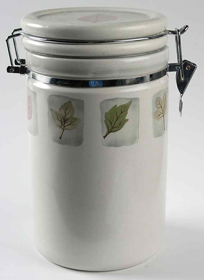 Woodland Extra Large Canister with Hinged Lid by Mikasa-1