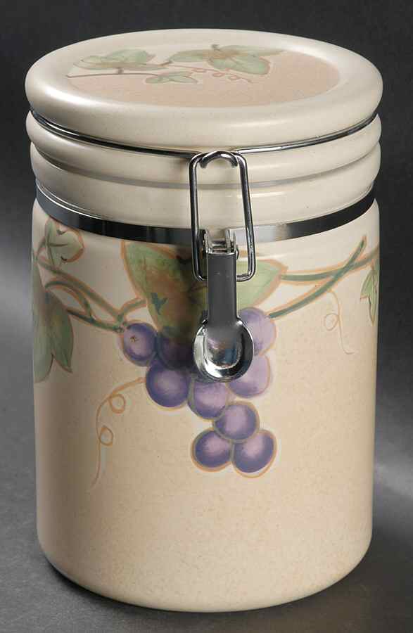 Chablis Extra Large Canister with Hinged Lid by Mikasa-1