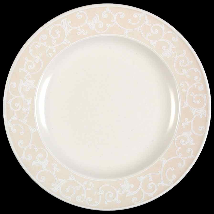 Ivory Trellis Salad Plate by Mikasa-1