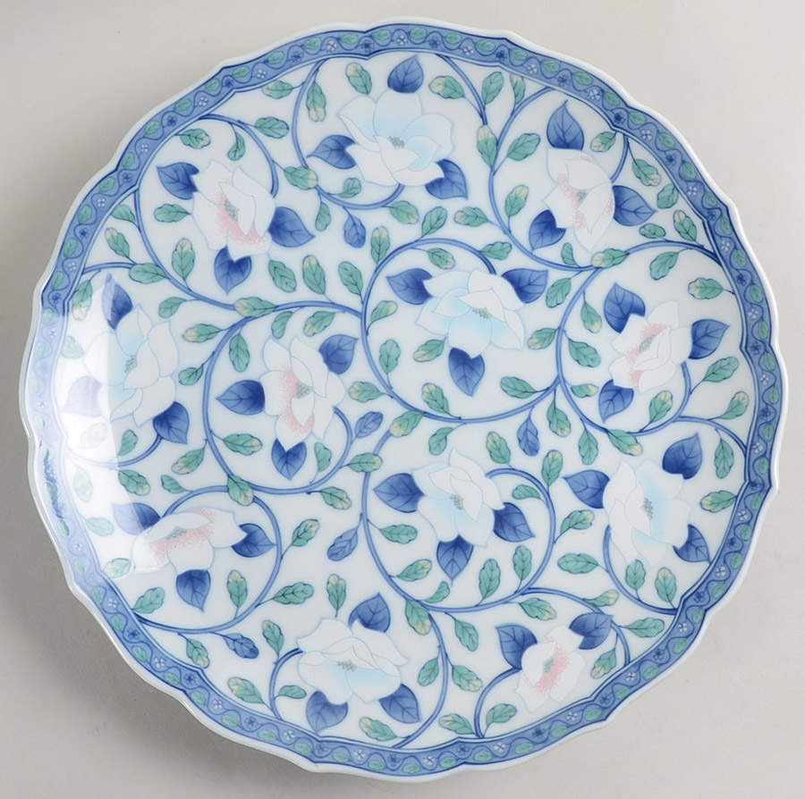 Gokusai 12" Chop Plate (Round Platter) by Maebata-1