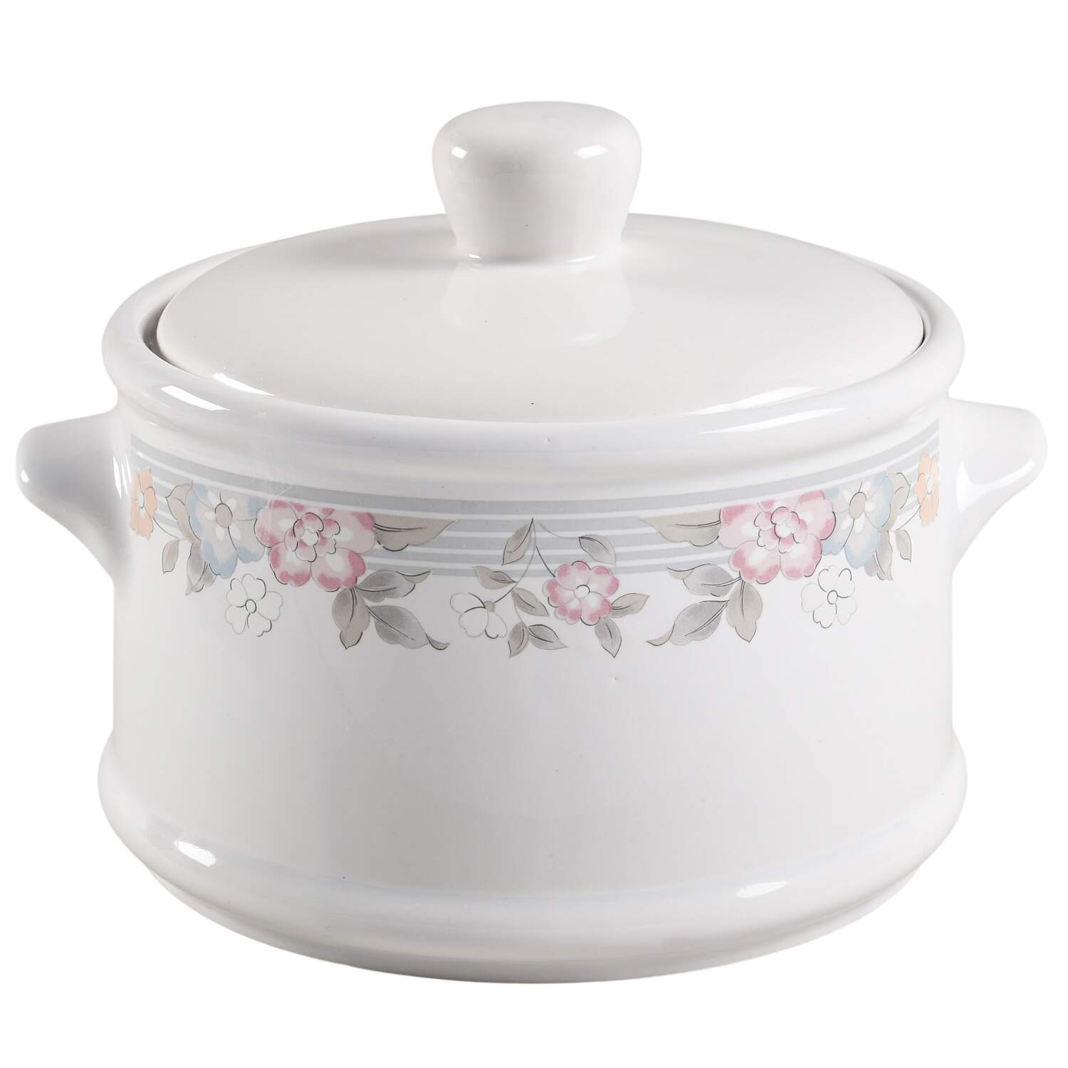 MTC62 1 Qt Round Covered Casserole by Mount Clemens-1