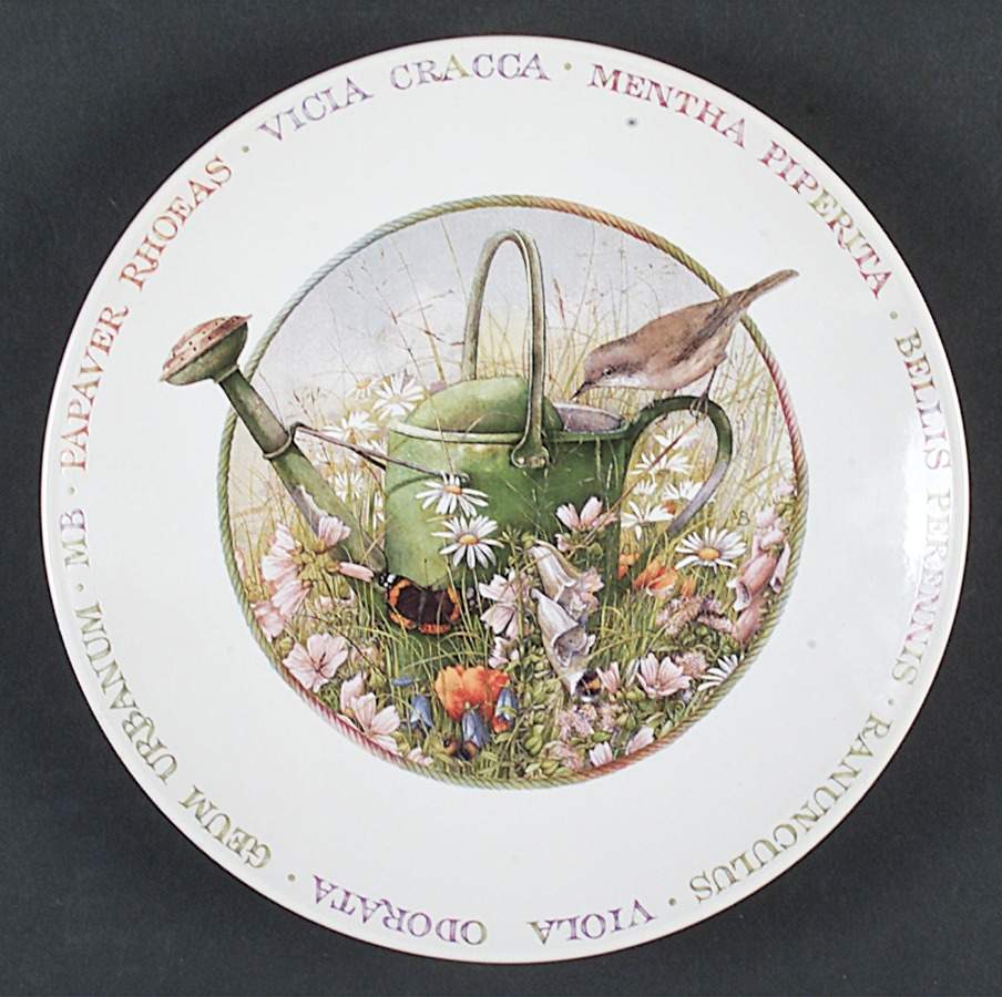 Wildflower Meadow Coupe Salad Plate by Marjolein Bastin-1