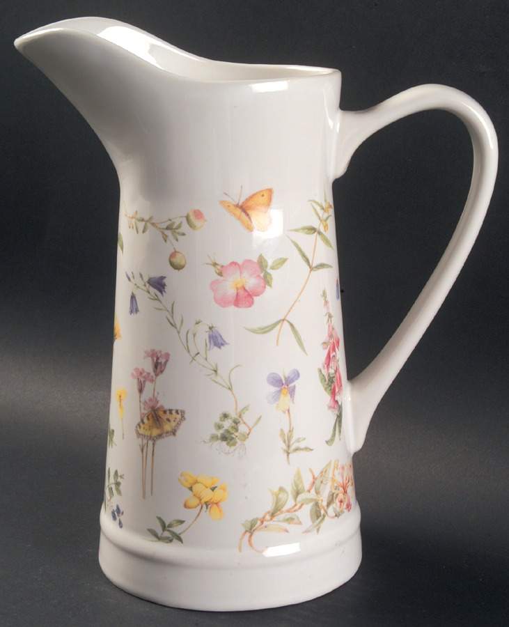 Wildflower Meadow 48 Oz Pitcher by Marjolein Bastin-1