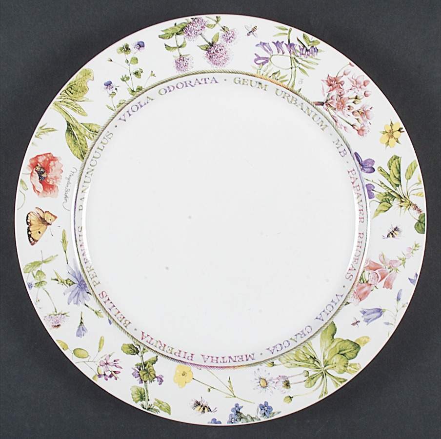 Wildflower Meadow Dinner Plate by Marjolein Bastin-1